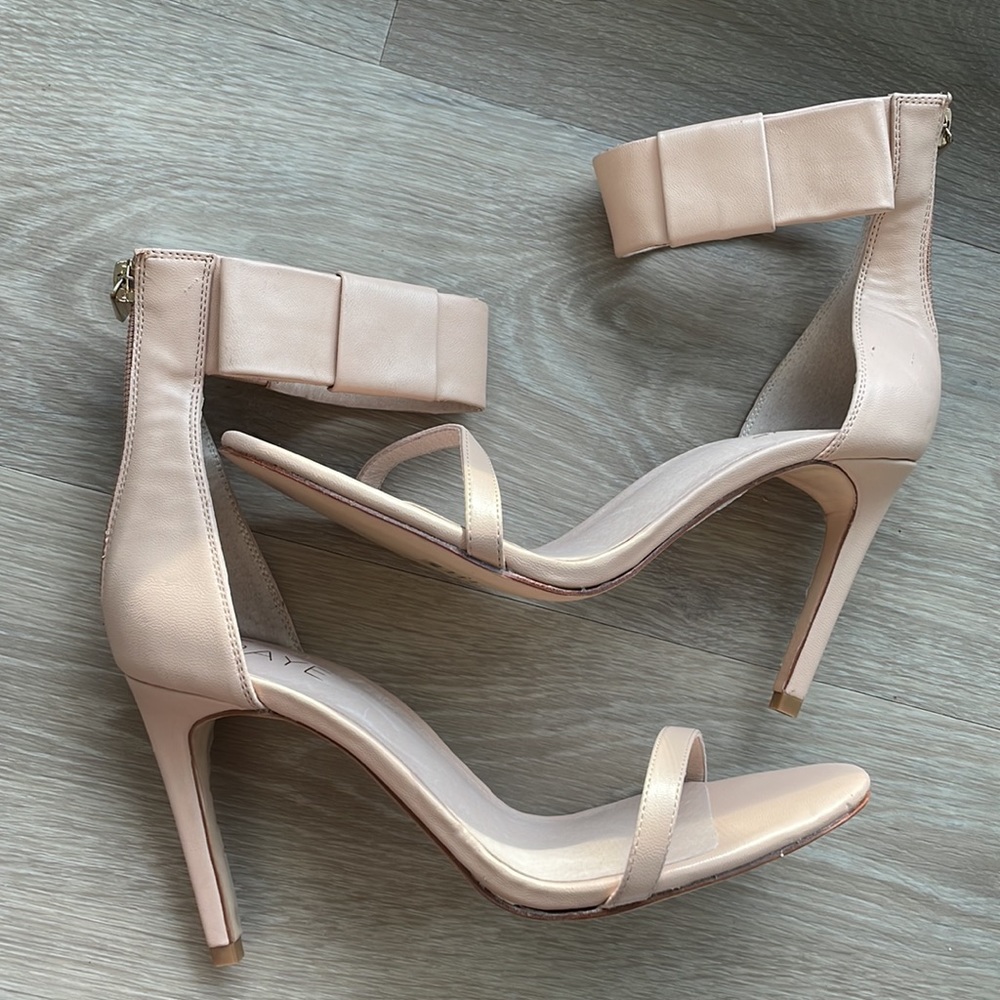 RAYE Henley Heel Shoes in Nude size 8 - Picture 8 of 8